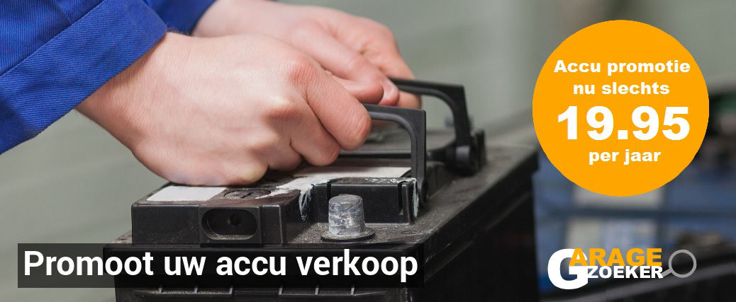 Accu zoeken lokale promotie