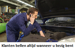 Telefoon storende factor U wordt telkens van uw werk afgehouden