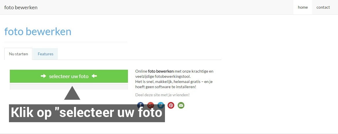 Foto uploaden